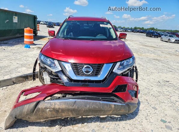 5N1AT2MT5JC729974 2018 NISSAN ROGUE Red Widok z przodu