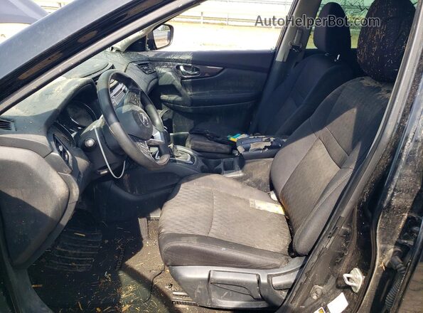 5N1AT2MT5JC751053 2018 NISSAN ROGUE Black Vista interior delantera