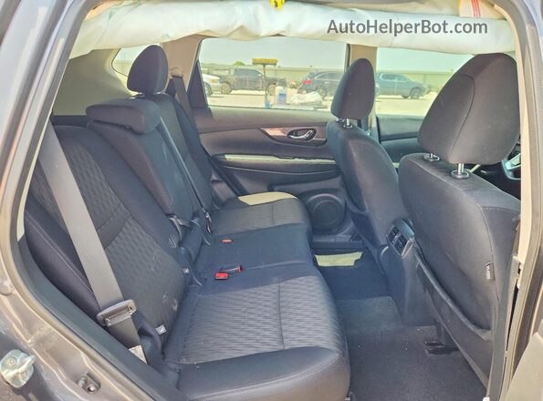 5N1AT2MT5KC717616 2019 NISSAN ROGUE Серый Вид задней части салона