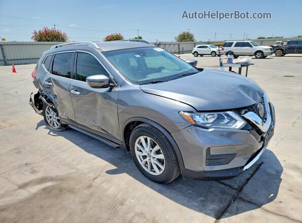 5N1AT2MT5KC717616 2019 NISSAN ROGUE Серый Передняя правая четверть
