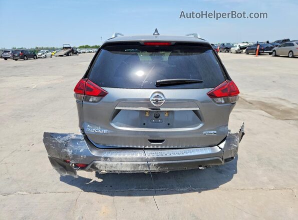 5N1AT2MT5KC717616 2019 NISSAN ROGUE Серый Вид сзади
