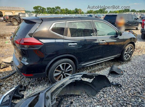 5N1AT2MT5KC739535 2019 NISSAN ROGUE Black Задня права чверть
