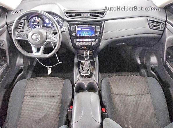 5N1AT2MT5KC761809 2019 NISSAN ROGUE Black Dashboard view