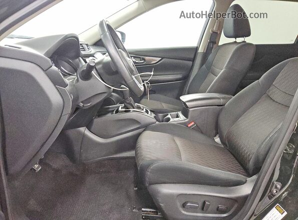 5N1AT2MT5KC761809 2019 NISSAN ROGUE Black Front interior view