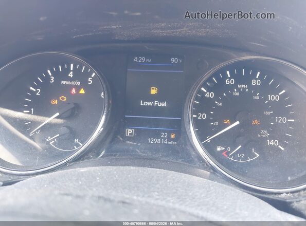 5N1AT2MT5KC789285 2019 NISSAN ROGUE Silver უკანა სავარძლების ხედი