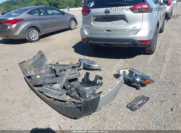 5N1AT2MT5KC789285 2019 NISSAN ROGUE Silver ხელსაწყოთა პანელის ხედი