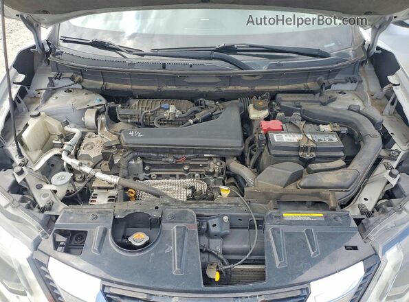 5N1AT2MT5KC802925 2019 NISSAN ROGUE Silver Вид підкапотного простору