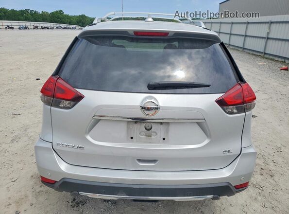 5N1AT2MT5KC802925 2019 NISSAN ROGUE Silver Вид ззаду