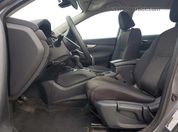 5N1AT2MT5KC824908 2019 NISSAN ROGUE Gray Widok wnętrza z przodu