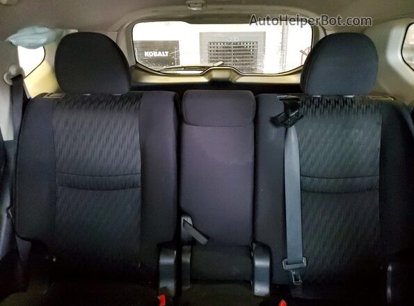 5N1AT2MT5LC710523 2020 NISSAN ROGUE Gray უკანა სავარძლების ხედი