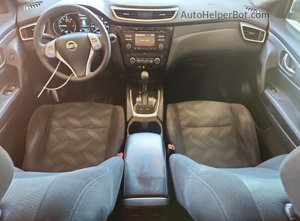 5N1AT2MT6GC769909 2016 NISSAN ROGUE White Widok deski rozdzielczej