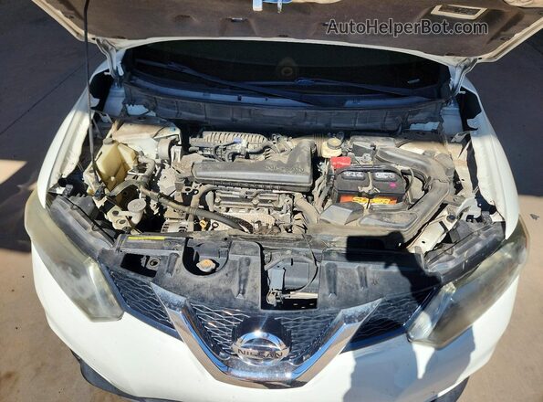 5N1AT2MT6GC769909 2016 NISSAN ROGUE White Widok komory silnika