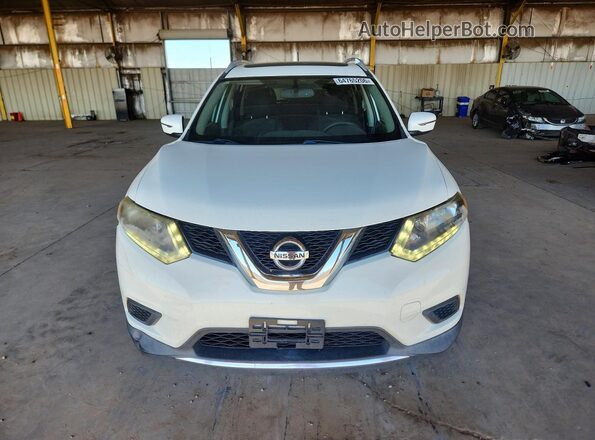 5N1AT2MT6GC769909 2016 NISSAN ROGUE White Widok z przodu