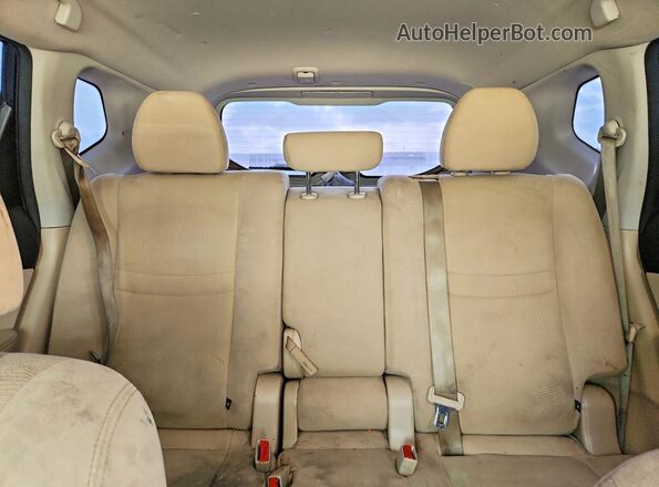 5N1AT2MT6GC857083 2016 NISSAN ROGUE Черный Вид задних сидений