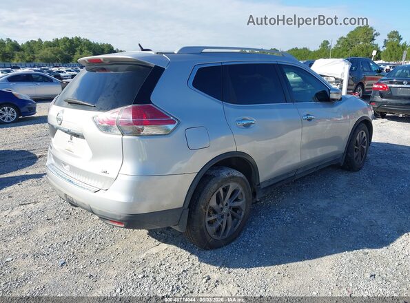 5N1AT2MT6GC879987 2016 NISSAN ROGUE Silver უკანა მარჯვენა