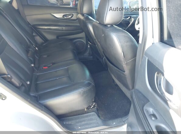 5N1AT2MT6GC879987 2016 NISSAN ROGUE Silver VIN კოდის სტიკერის ხედი