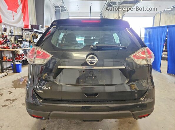 5N1AT2MT6GC915175 2016 NISSAN ROGUE Black უკანა ხედი