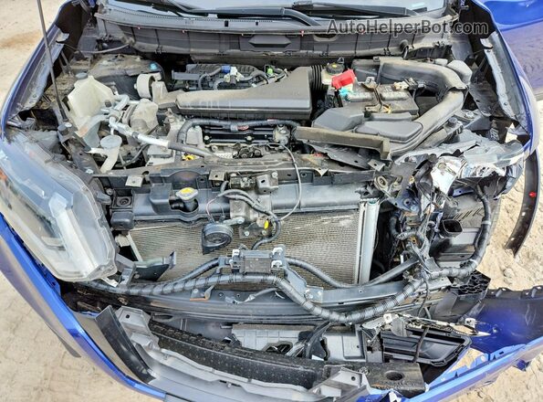 5N1AT2MT6HC848269 2017 NISSAN ROGUE Blue Շարժիչի բաժամունքի տեսք