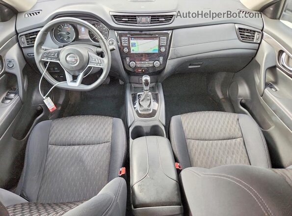 5N1AT2MT6HC848269 2017 NISSAN ROGUE Blue Առջևի վահանակի տեսք