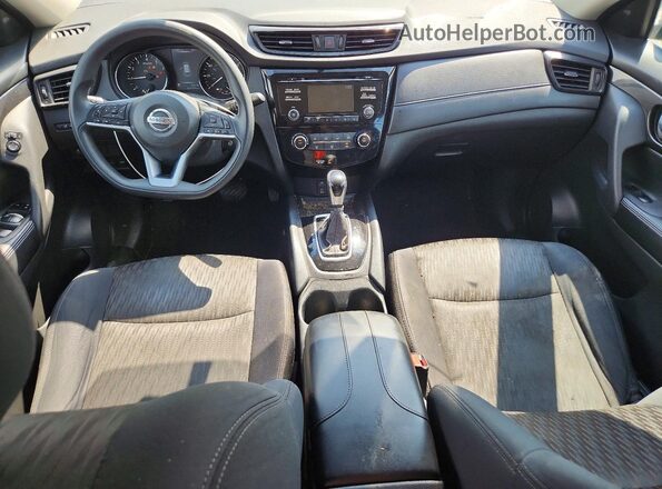 5N1AT2MT6HC879022 2017 NISSAN ROGUE Black Widok zestawu wskaźników
