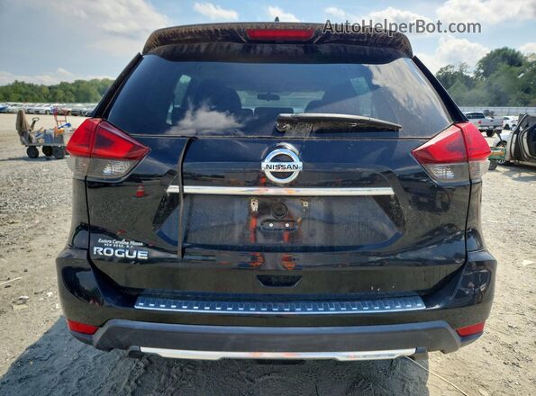 5N1AT2MT6HC879022 2017 NISSAN ROGUE Black Widok wnętrza z przodu