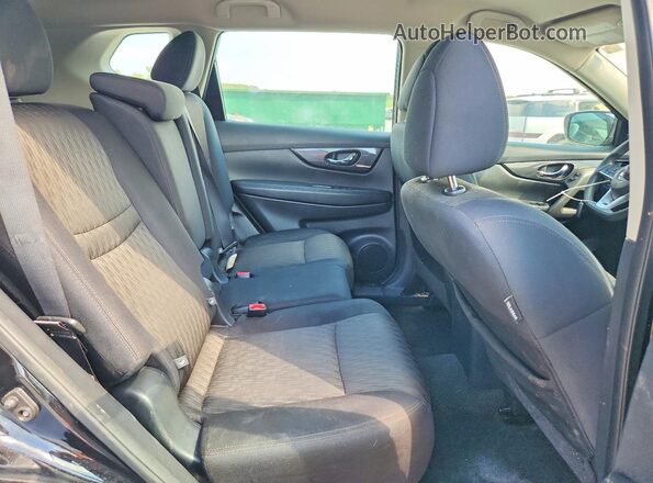 5N1AT2MT6HC879022 2017 NISSAN ROGUE Black Widok komory silnika