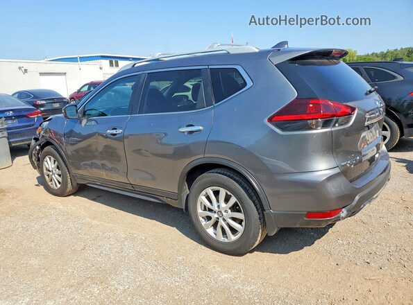 5N1AT2MT6JC703965 2018 NISSAN ROGUE Gray Задня ліва чверть