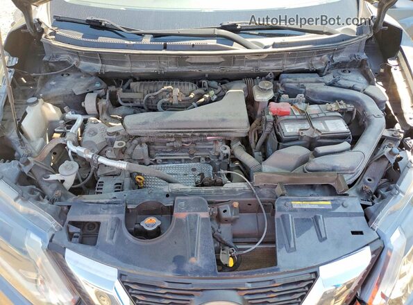 5N1AT2MT6JC703965 2018 NISSAN ROGUE Gray Вид задньої частини салону
