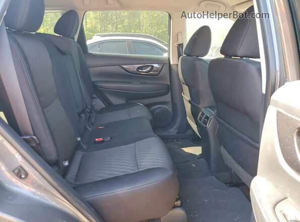 5N1AT2MT6JC703965 2018 NISSAN ROGUE Gray Вид задніх сидінь