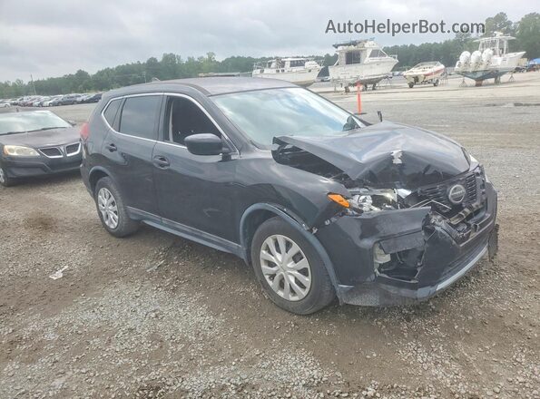 5N1AT2MT6JC724640 2021 NISSAN ROGUE Черный Передняя правая четверть