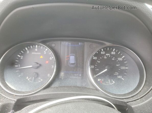 5N1AT2MT6JC724640 2021 NISSAN ROGUE Черный Вид щитка приборов