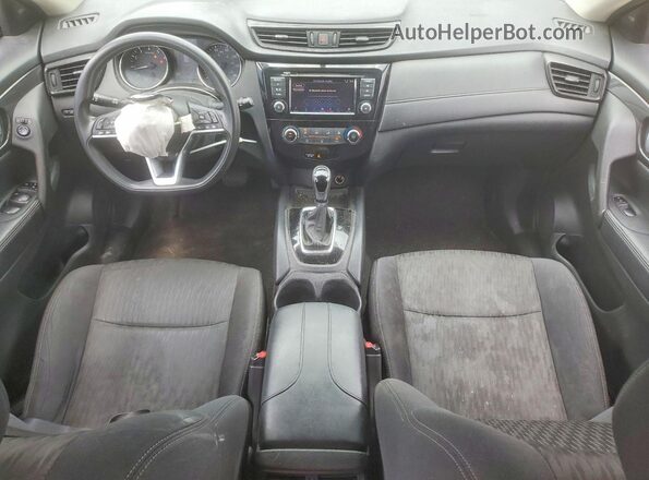 5N1AT2MT6JC724640 2021 NISSAN ROGUE Черный Вид панели приборов
