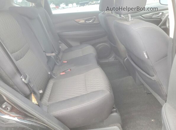 5N1AT2MT6JC724640 2021 NISSAN ROGUE Черный Вид задней части салона