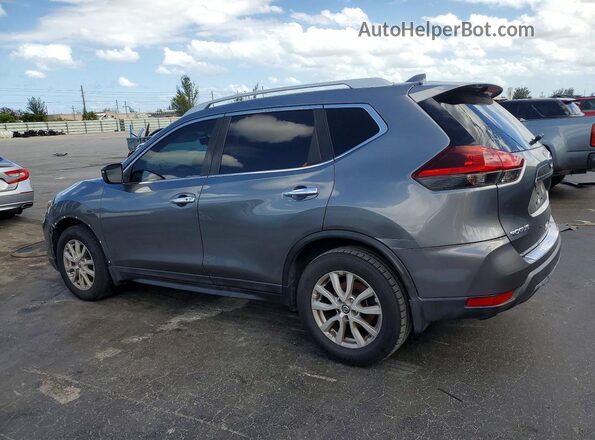 5N1AT2MT6JC768492 2018 NISSAN ROGUE Серый Задняя левая четверть