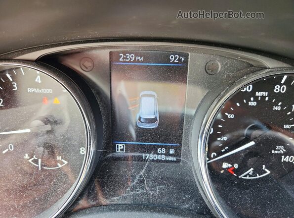 5N1AT2MT6JC804732 2018 NISSAN ROGUE White Vista del cuadro de instrumentos