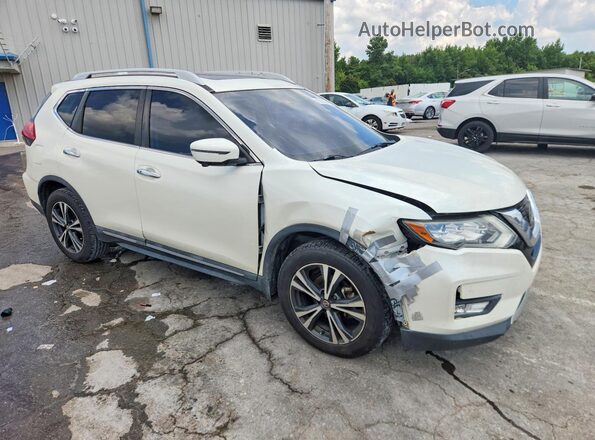 5N1AT2MT6JC804732 2018 NISSAN ROGUE White Delantero derecho