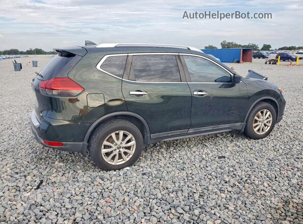 5N1AT2MT6JC808392 2018 NISSAN ROGUE Зеленый Задняя правая четверть