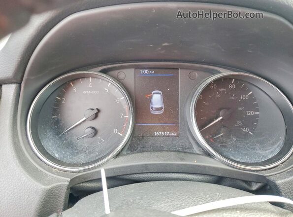 5N1AT2MT6JC808392 2018 NISSAN ROGUE Зеленый Вид щитка приборов