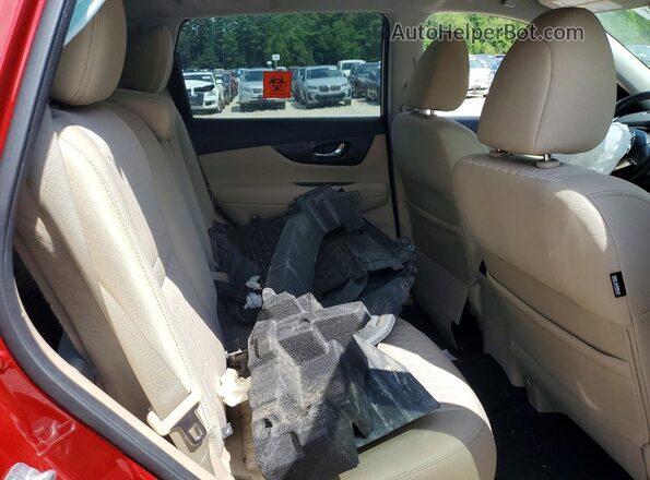 5N1AT2MT6JC833065 2018 NISSAN ROGUE Red Вид задньої частини салону