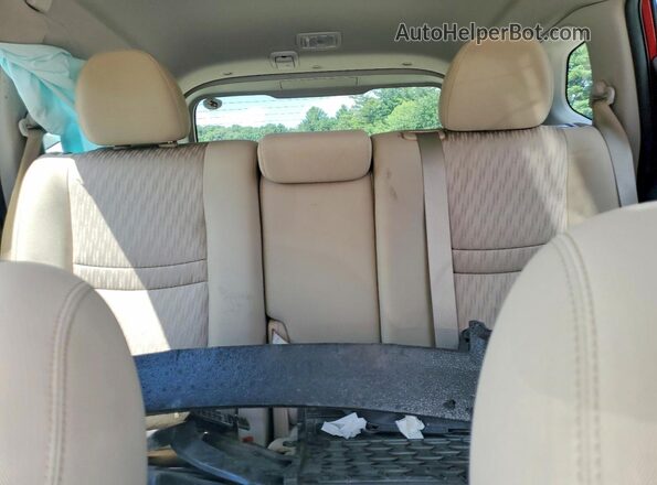 5N1AT2MT6JC833065 2018 NISSAN ROGUE Red Вид задніх сидінь