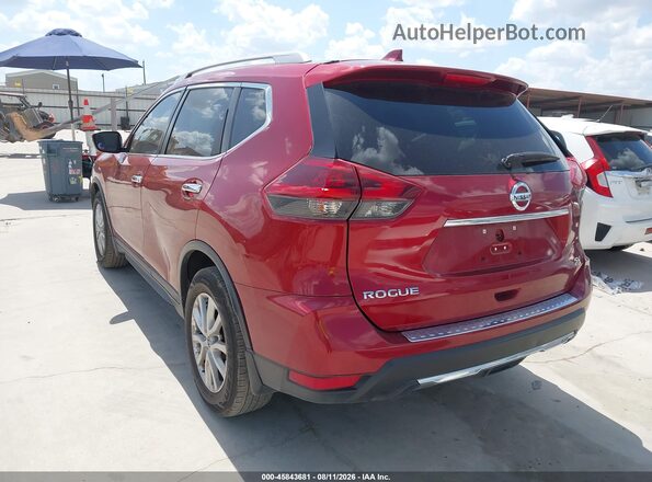 5N1AT2MT6JC834314 2018 NISSAN ROGUE Red Հետևի ձախ