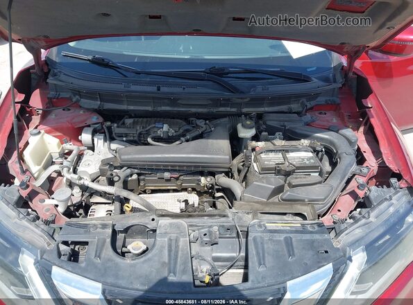5N1AT2MT6JC834314 2018 NISSAN ROGUE Red Հետևի տեսք
