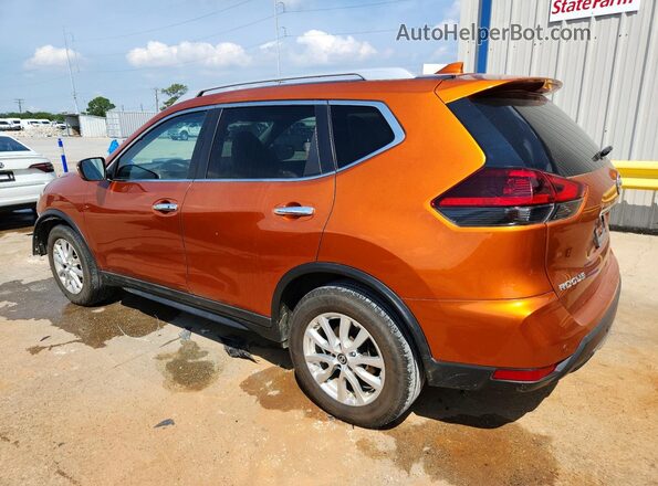 5N1AT2MT6KC709802 2019 NISSAN ROGUE Orange Задня ліва чверть