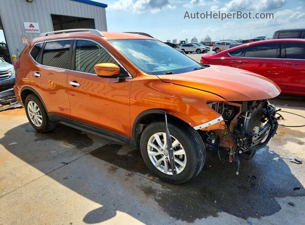 5N1AT2MT6KC709802 2019 NISSAN ROGUE Orange Передня права чверть