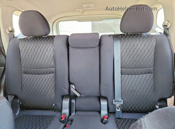 5N1AT2MT6KC709802 2019 NISSAN ROGUE Orange Вид задніх сидінь