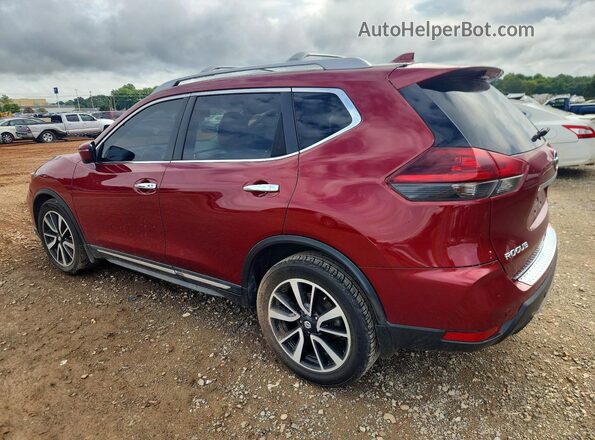 5N1AT2MT6KC839711 2019 NISSAN ROGUE Red Rear left
