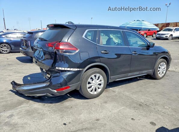 5N1AT2MT6KC844701 2019 NISSAN ROGUE Черный Задняя правая четверть
