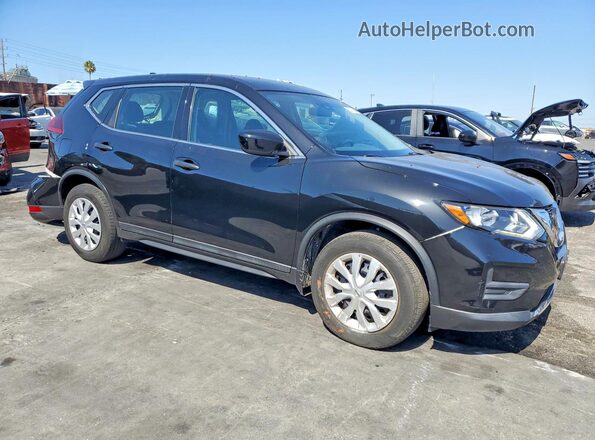 5N1AT2MT6KC844701 2019 NISSAN ROGUE Черный Передняя правая четверть