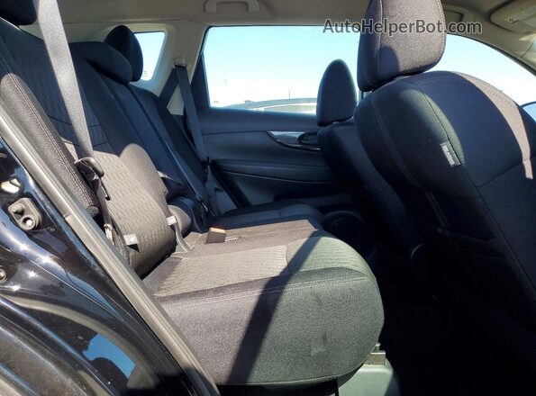 5N1AT2MT6KC844701 2019 NISSAN ROGUE Черный Вид задних сидений