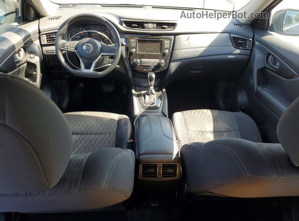 5N1AT2MT6KC844701 2019 NISSAN ROGUE Черный Вид панели приборов